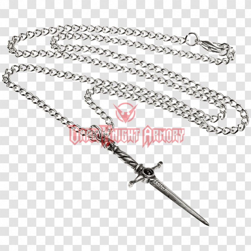 Macbeth Chain Necklace Charms & Pendants Jewellery - Alchemy Transparent PNG