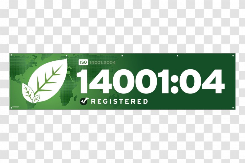 Banner ISO 14000 13485 Logo International Organization For Standardization - Isoiec 17025 - Flag Transparent PNG