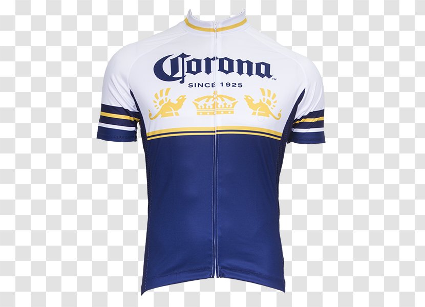 T-shirt Corona Cycling Jersey Sleeve Beer Transparent PNG