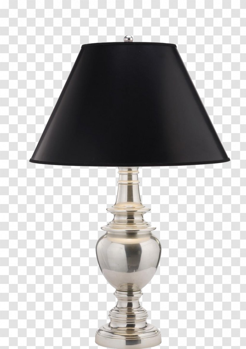 Table Lamp Study - Black Transparent PNG
