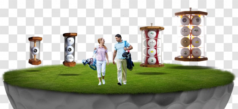 Golf Balls Rotation - Poly Transparent PNG