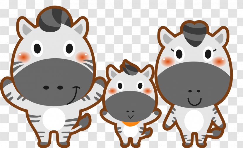 Hippopotamus Horse Cartoon - Animation Transparent PNG