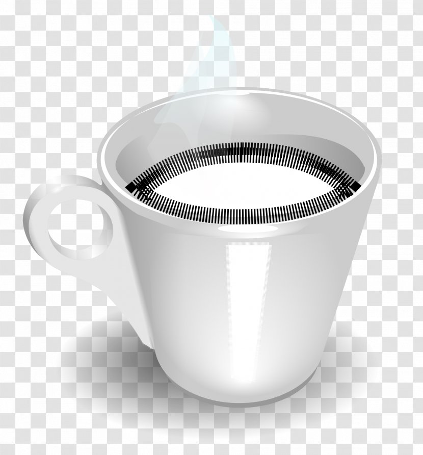 Coffee Cup Espresso Drink Clip Art - Drinkware Transparent PNG