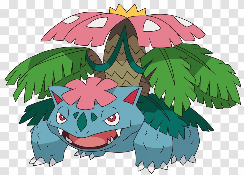Pokémon X And Y Red Blue FireRed LeafGreen Venusaur Yellow - Silhouette - Cartoon Transparent PNG