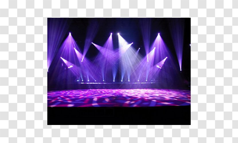 Stage Lighting DJ Disc Jockey - Violet - Background Transparent PNG