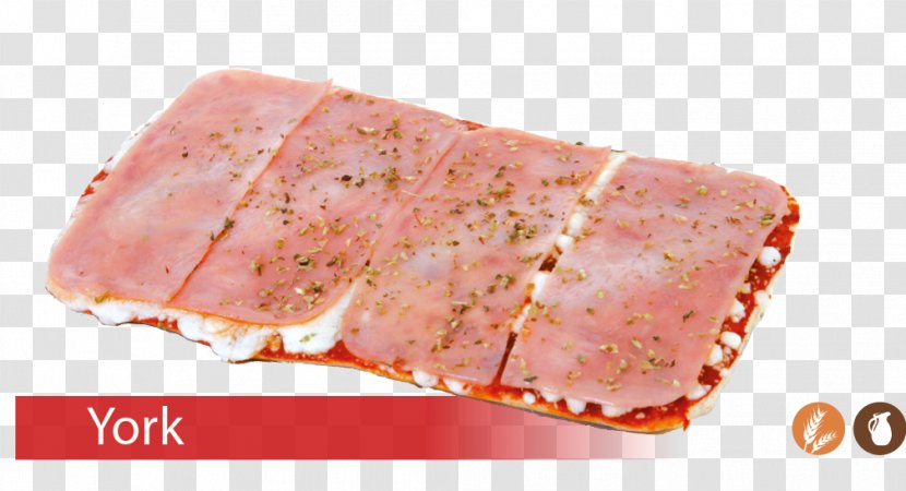 Open Sandwich Ham Bacon Bocadillo Pastrami - Frame Transparent PNG