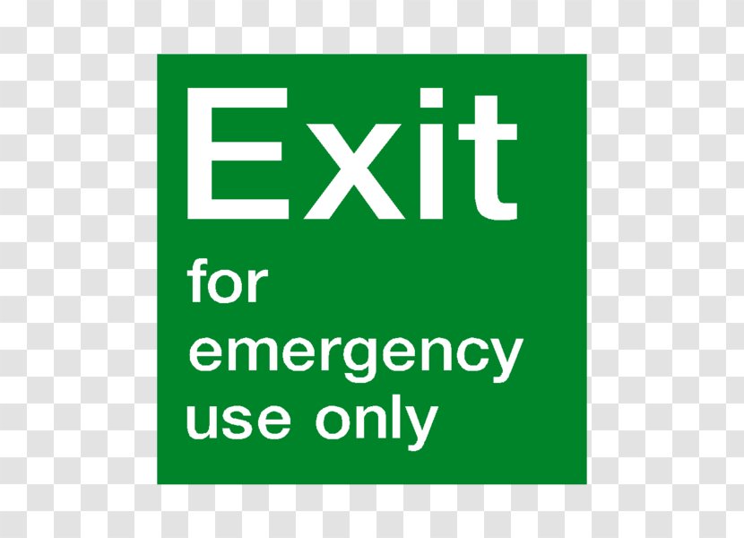 Fire Escape Exit Sign Emergency Evacuation Safety Transparent PNG