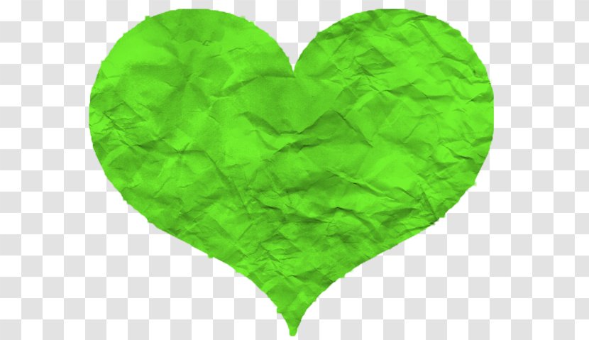 Heart Emotion - Crushed Paper Transparent PNG