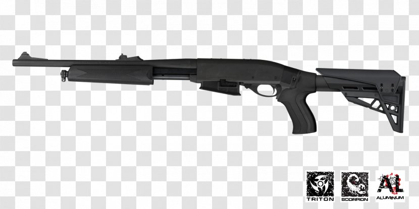 Mossberg 500 Winchester Repeating Arms Company Stock Pump Action Shotgun - Frame - Cartoon Transparent PNG