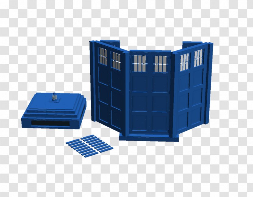The Doctor TARDIS Plastic Product Design Shelf - Blue - Lego Who 11 Transparent PNG