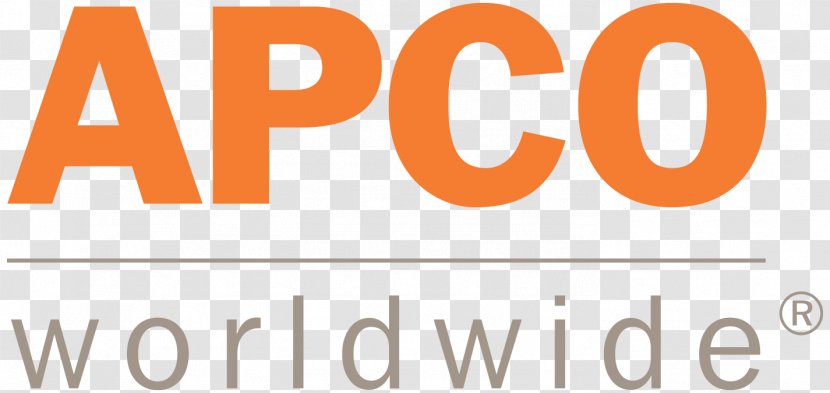 APCO Worldwide Logo Brand Public Relations Product - Orange Transparent PNG