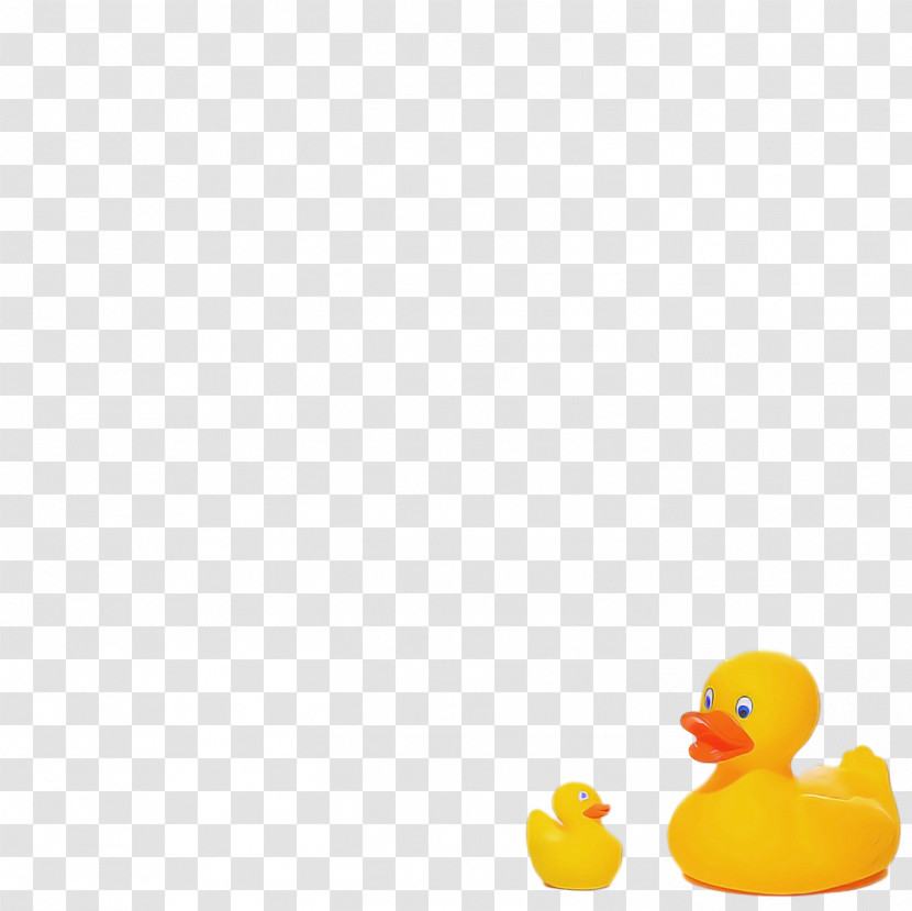 Duck Waterfowl Yellow Computer Beak Transparent PNG