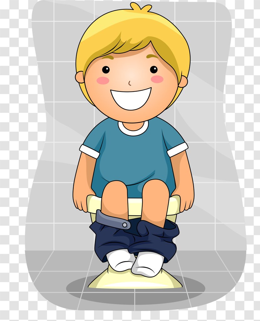 Clip Art Toilet Training Openclipart Illustration - Sitting - Kindergarten Ideas Transparent PNG