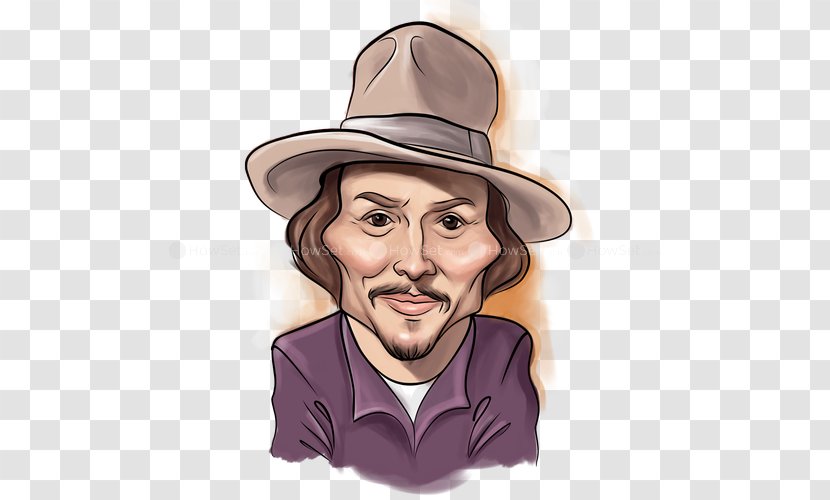 How To Draw Caricatures Drawing App Elastic World Rembrandt - Fashion Accessory - Johnny Depp Transparent PNG