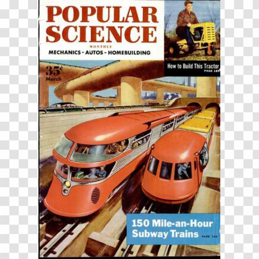 Train Science Magazine Popular Transparent PNG