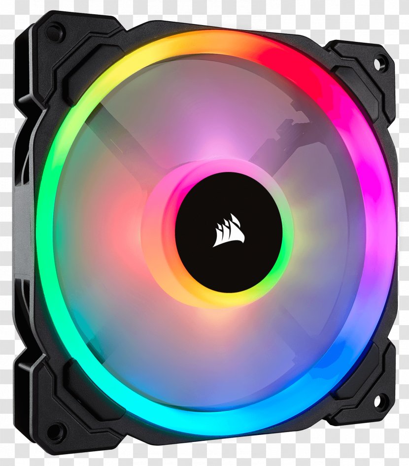 Light Corsair Components Computer Cases & Housings Fan RGB Color Model - Lightemitting Diode Transparent PNG