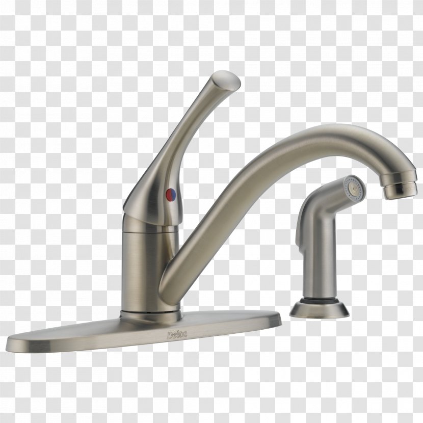 Sink Tap Stainless Steel Kitchen Sprayer - Handle Transparent PNG