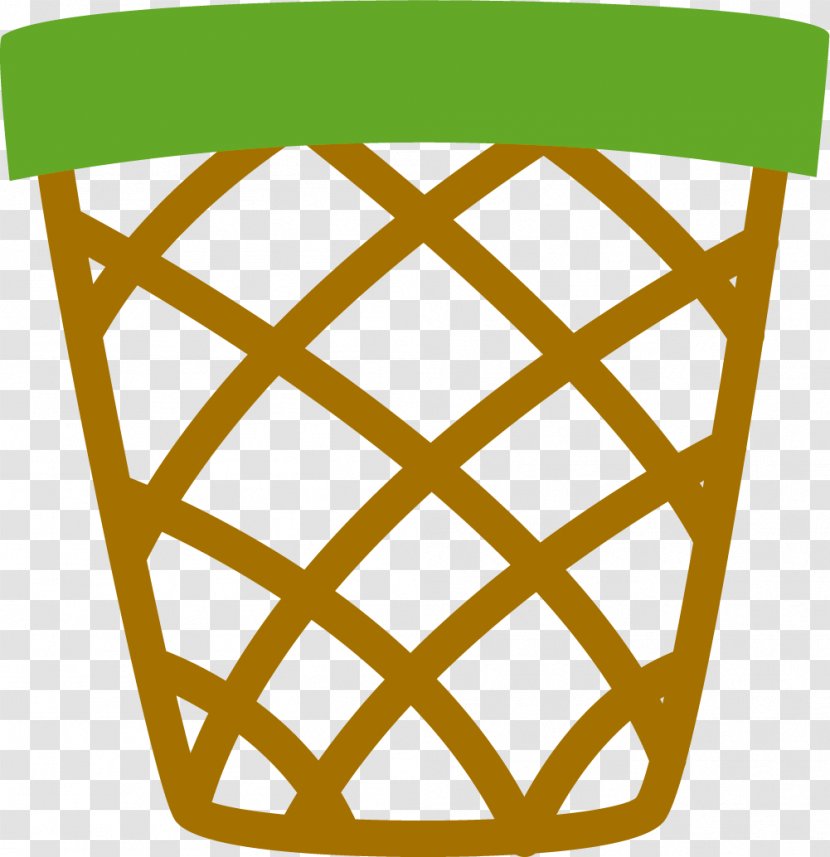Waste Recycling Bin Icon - Yellow - The Garbage Bag Transparent PNG