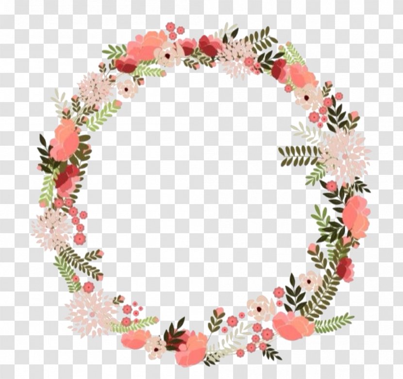 Wreath Flower Floral Design Clip Art - Watercolor Painting Transparent PNG