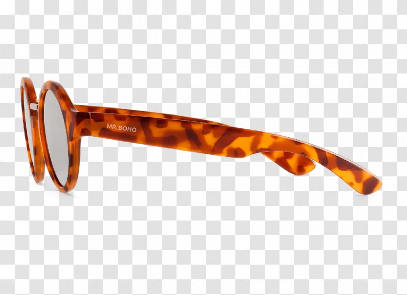 Eyewear Sunglasses Goggles - Orange - Tortoide Transparent PNG