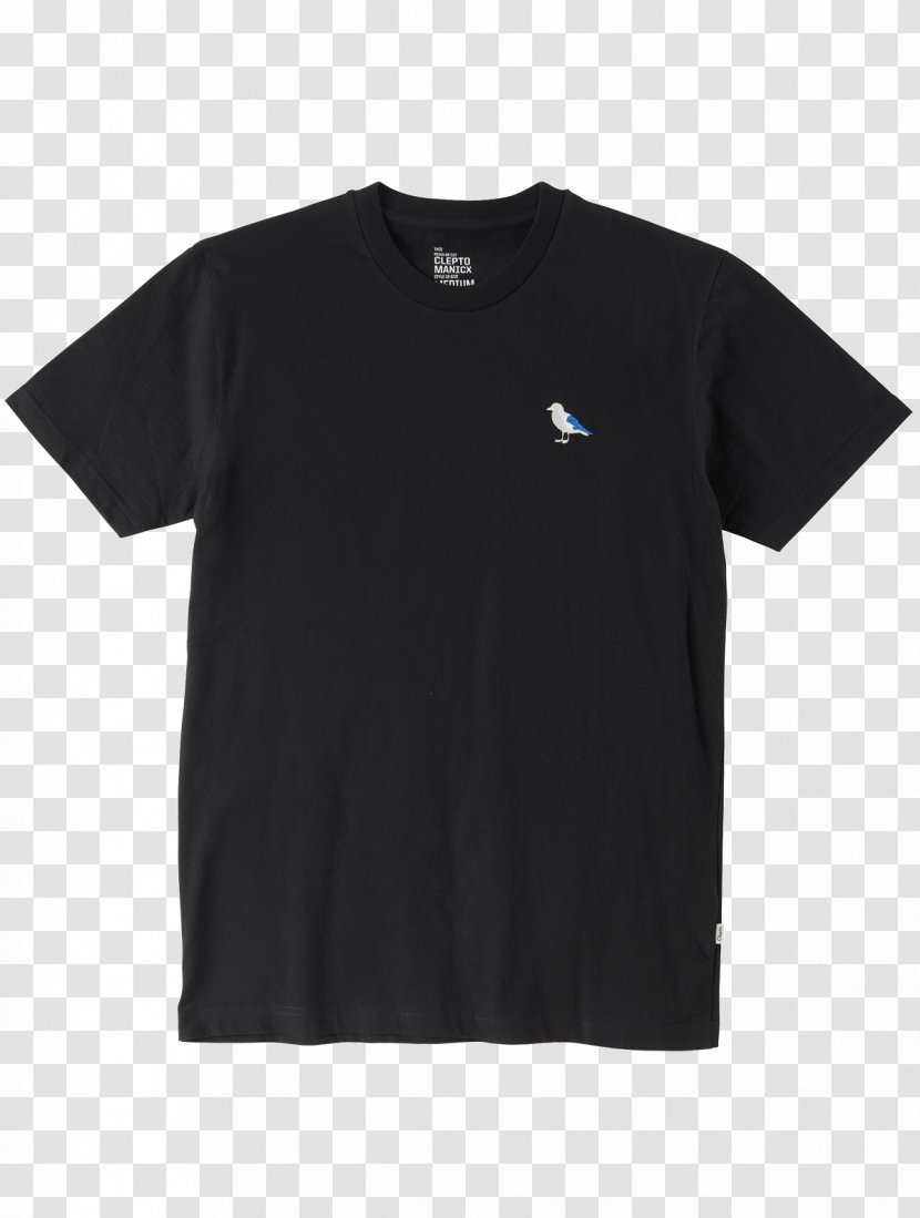 T-shirt Crew Neck Sleeve Neckline - Active Shirt - Gull Transparent PNG