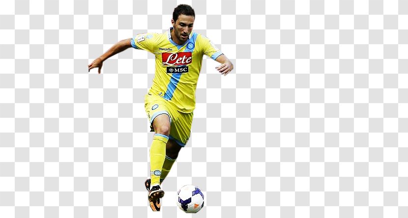 Team Sport Football Player Sports - Soccer Kick - Gonzalo Higuain Transparent PNG