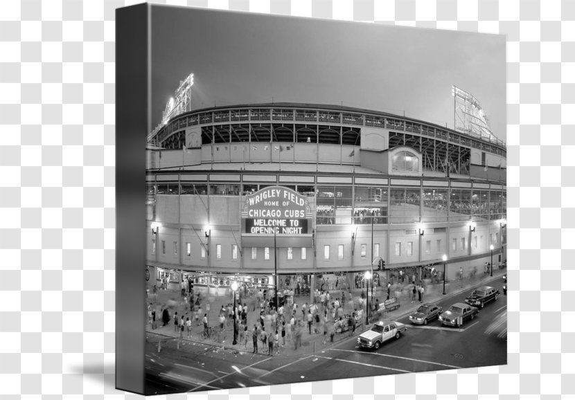 Wrigley Field Chicago Cubs Canvas Print - Printmaking Transparent PNG
