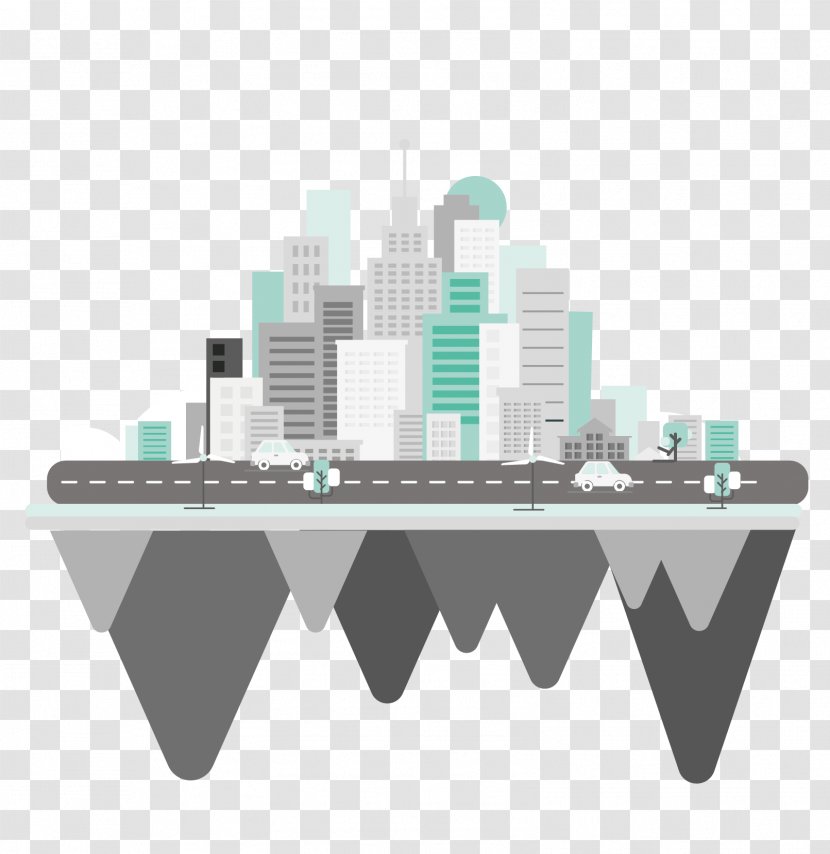 Skyline City - Vehicle Transparent PNG