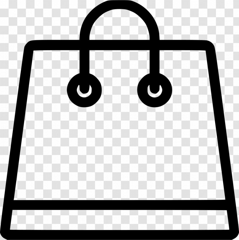 Retail Shopping Clip Art - Black And White Transparent PNG