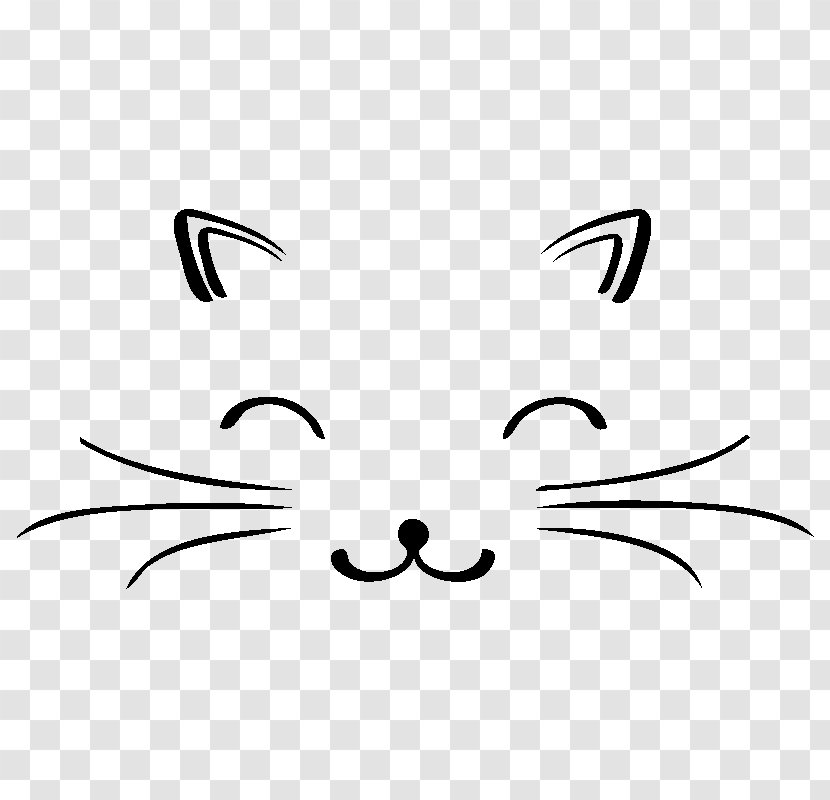 Whiskers Kitten Cat Drawing Clip Art - Watercolor Transparent PNG