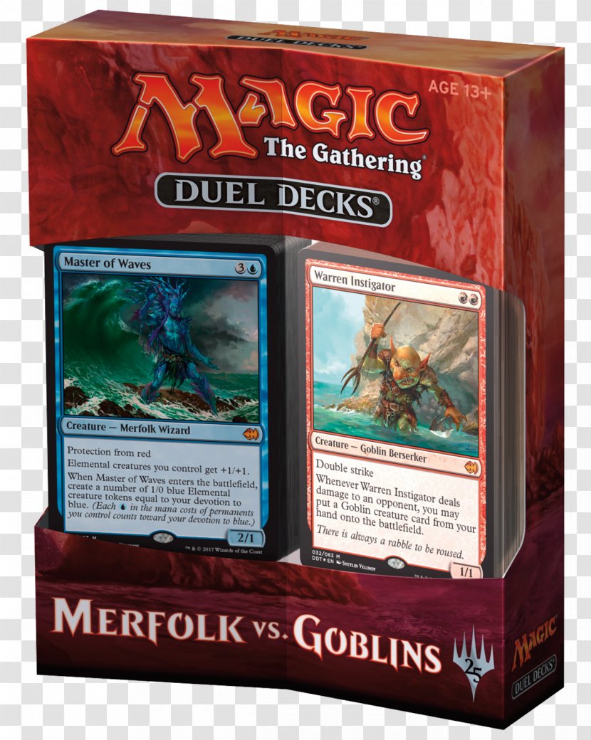 Magic: The Gathering Duel Decks: Merfolk Vs. Goblins Playing Card Game - Decks Vs - Goblin Grenade Transparent PNG