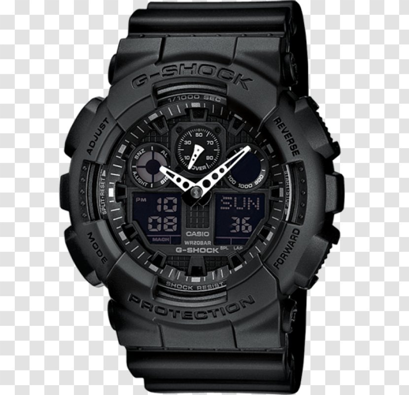 G-Shock Amazon.com Shock-resistant Watch Casio - Brand Transparent PNG