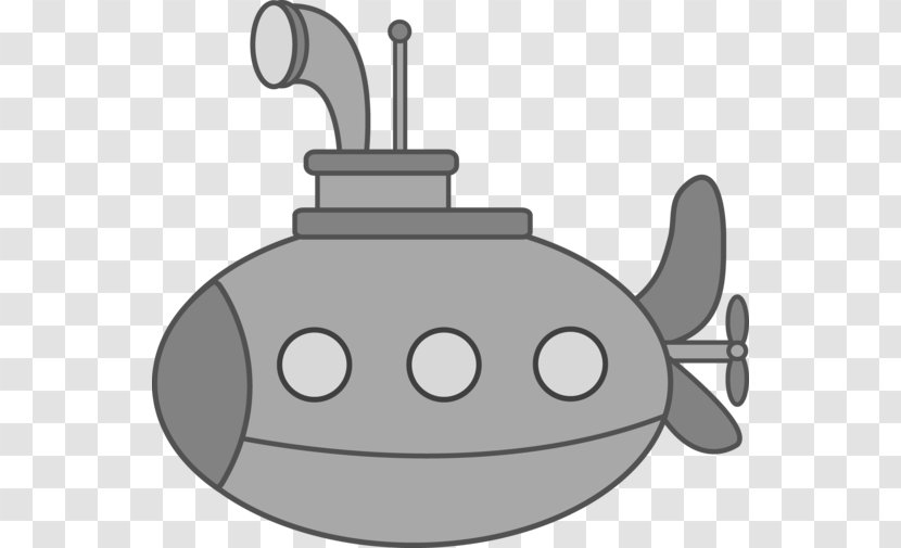 Submarine Royalty-free Clip Art - Hand - Monochrome Photography Transparent PNG