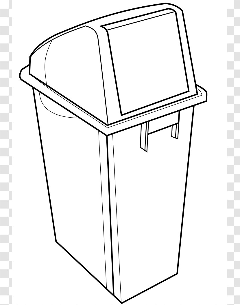 Recycling Bin Rubbish Bins & Waste Paper Baskets Clip Art - Pictures Of A Transparent PNG