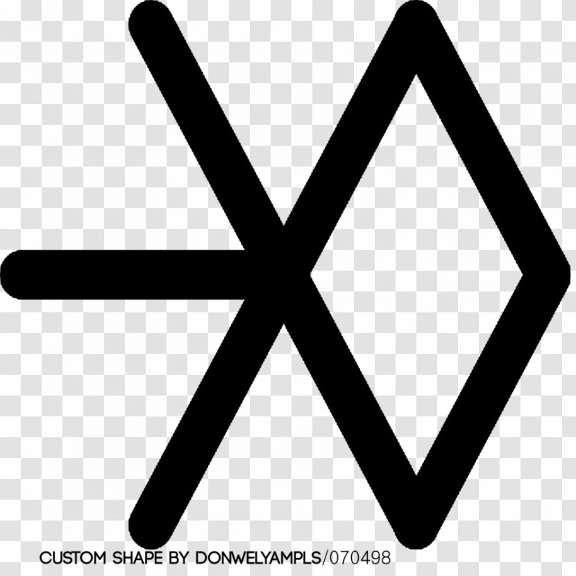 EXO XOXO K-pop Logo Growl - Symbol - Xoxo Transparent PNG