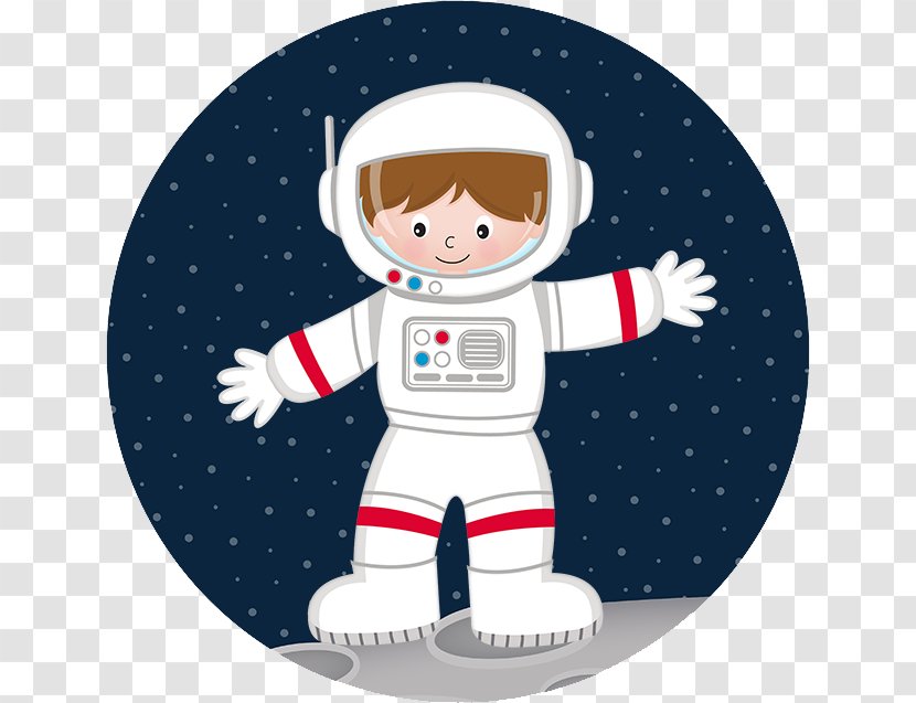 Astronaut Cupcake Outer Space Birthday Spacecraft - Cake - Astronauta Illustration Transparent PNG