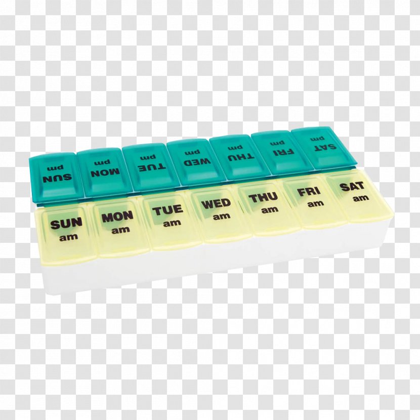 Pill Boxes & Cases Tablet Pharmaceutical Drug Dispenser Organizer Box - Health Transparent PNG