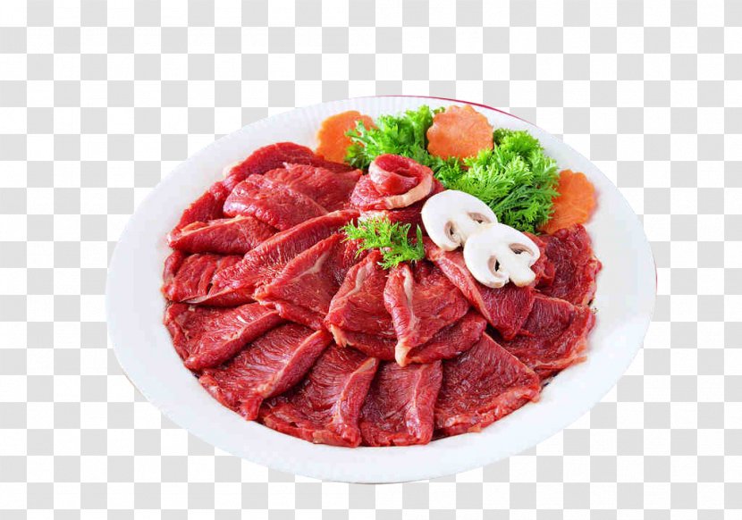 Hot Pot Beef Red Meat Barbecue - Frame - Jerky Transparent PNG