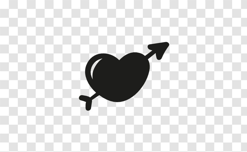 Heart Shape Arrow - Symbol Transparent PNG