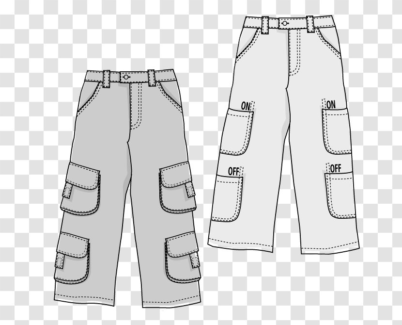 Jeans Product Design Shorts - Clothing Transparent PNG