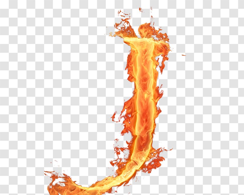 Alphabet Letter Fire J - Coverage Transparent PNG