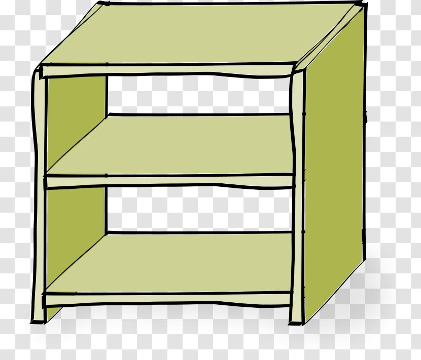 Shelf Bookcase Furniture Clip Art - Website - Cliparts Empty Transparent PNG