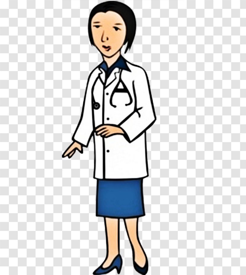 Medicine Cartoon - Physician - Thumb Sleeve Transparent PNG