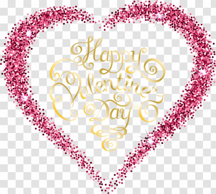 Valentine's Day Heart Romance Clip Art - Flower - Romantic Vector Decorative Material Transparent PNG