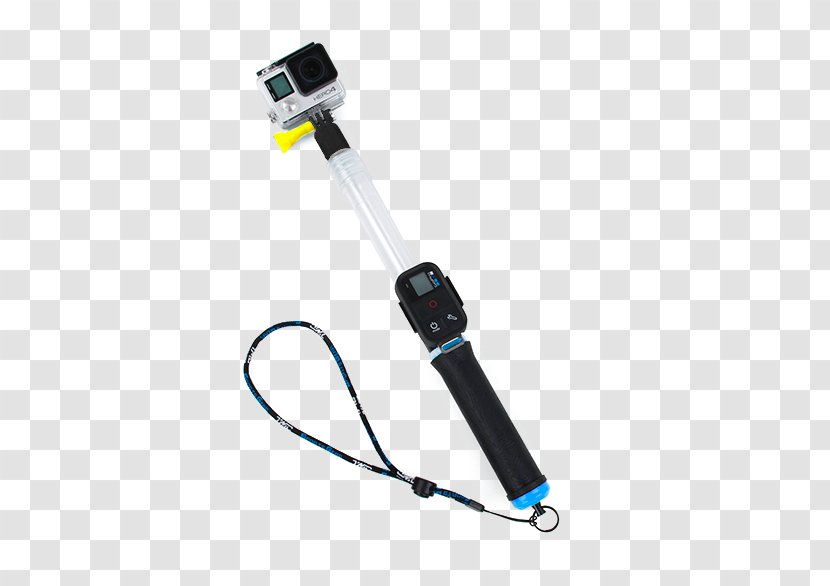 Selfie Stick GoPro Camera Tripod - Monopod Transparent PNG