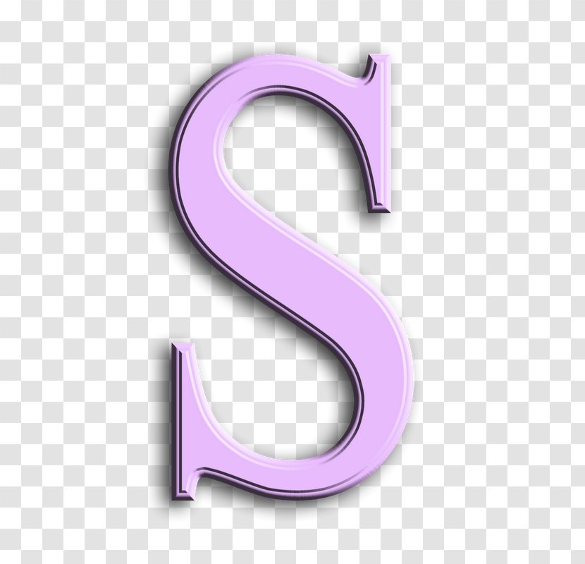 Purple Color - Enchanted Parkway South - Letter Transparent PNG