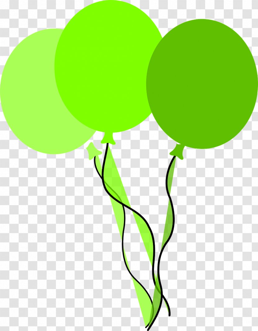 Birthday Cake Green Balloon Party Clip Art - Plant - Pink Transparent PNG