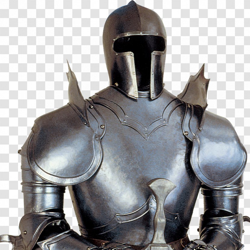 Plate Armour Knight Crusades Components Of Medieval - Cuirass Transparent PNG