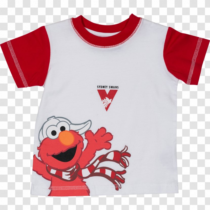T-shirt Infant Elmo Sydney Swans - Bodysuit - Sesame Street Baby Bear Transparent PNG