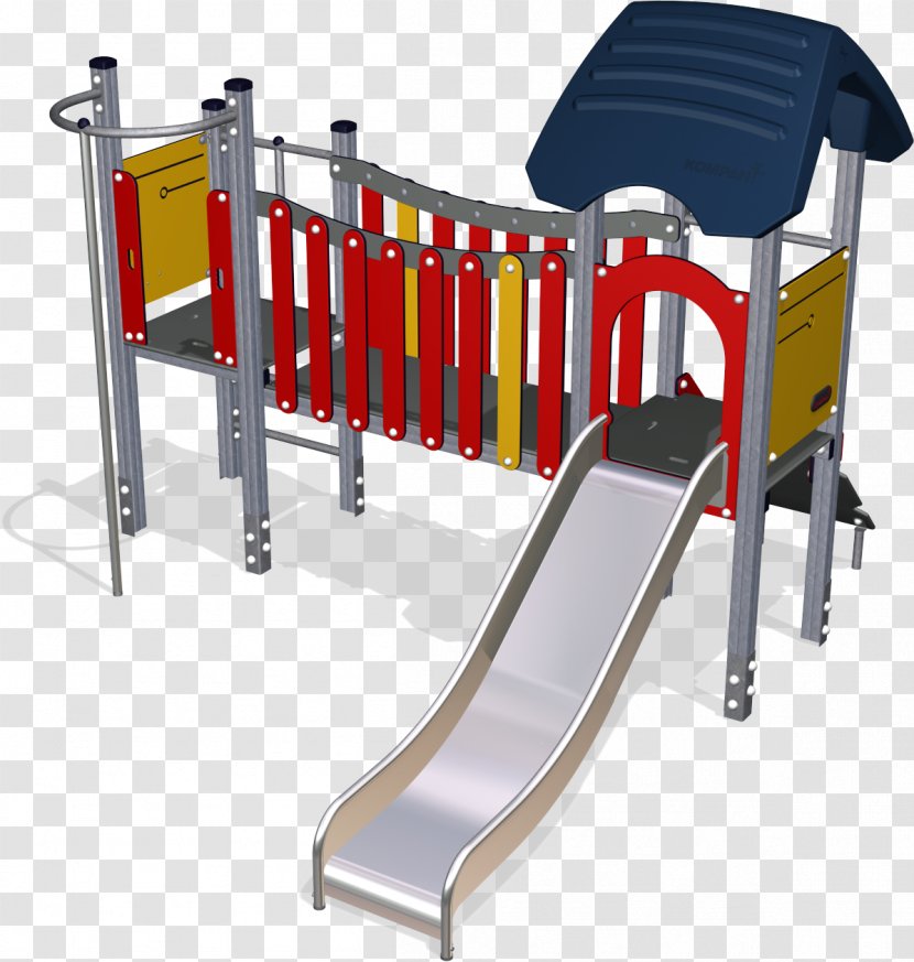 Playground Slide Four Square Game Kompan - Public Space - Wooden Bridge Transparent PNG
